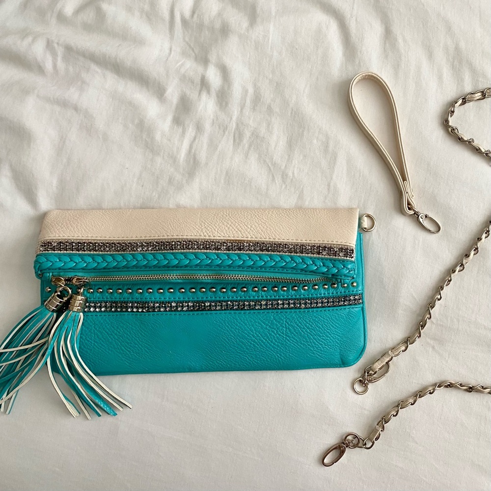 Folded Wristlet/Crossbody